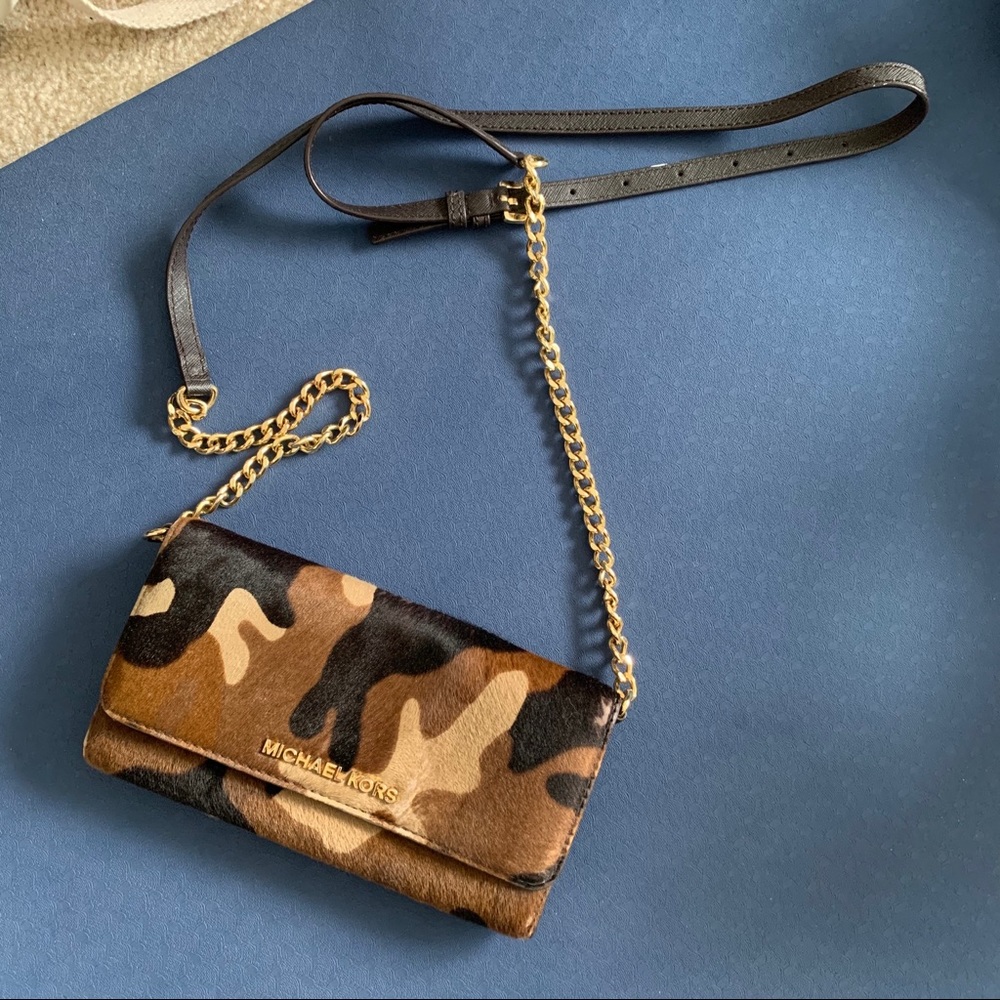 Michael Kors Purse Cross Body camouflage
